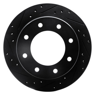 DFC® - Premium Drilled and Slotted Rear Driver Side Brake Rotor