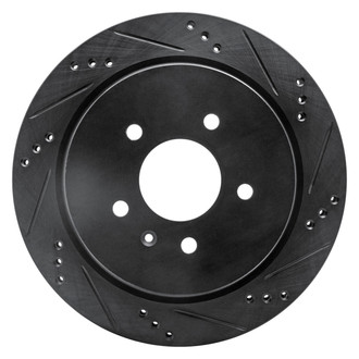 DFC® - Premium Drilled and Slotted Rear Passenger Side Brake Rotor