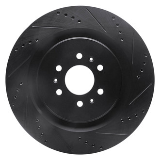 DFC® - Premium Drilled and Slotted Rear Passenger Side Brake Rotor