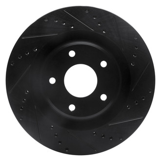 DFC® - Premium Drilled and Slotted Front Passenger Side Brake Rotor