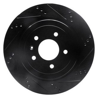 DFC® - Premium Drilled and Slotted Rear Passenger Side Brake Rotor