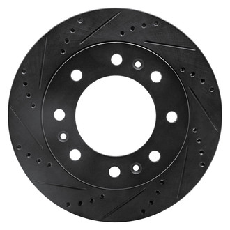 DFC® - Premium Drilled and Slotted Front Driver Side Brake Rotor