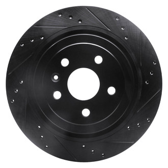 DFC® - Premium Drilled and Slotted Rear Passenger Side Brake Rotor