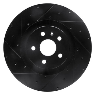DFC® - Premium Drilled and Slotted Front Driver Side Brake Rotor