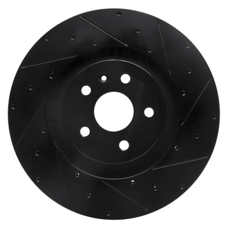 DFC® - Premium Drilled and Slotted Front Passenger Side Brake Rotor