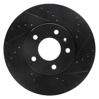 DFC® - Premium Drilled and Slotted Front Passenger Side Brake Rotor