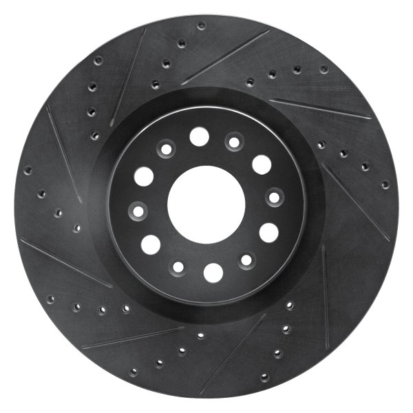 DFC® - Premium Drilled and Slotted Front Brake Rotor