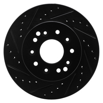 DFC® - Premium Drilled and Slotted Front Driver Side Brake Rotor