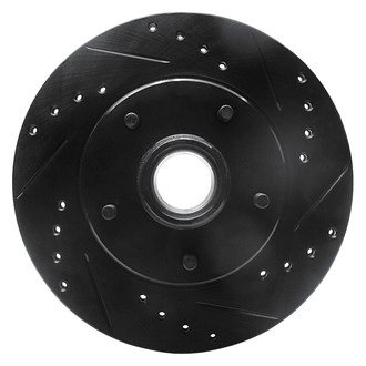 DFC® - Premium Drilled and Slotted Front Passenger Side Brake Rotor