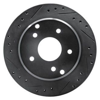 DFC® - Premium Drilled and Slotted Rear Driver Side Brake Rotor