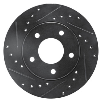 DFC® - Premium Drilled and Slotted Front Driver Side Brake Rotor