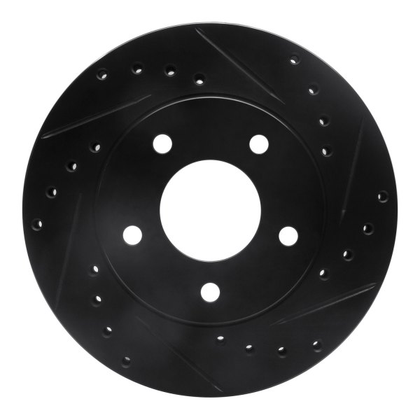 DFC® - Premium Drilled and Slotted Front Brake Rotor