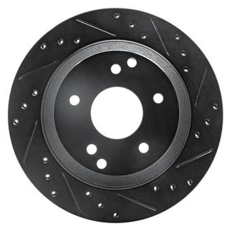 DFC® - Premium Drilled and Slotted Rear Passenger Side Brake Rotor