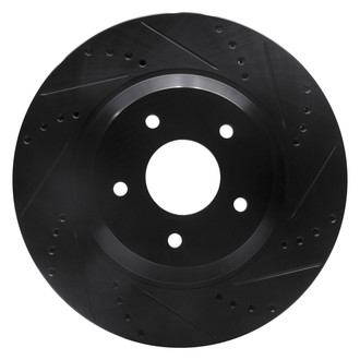 DFC® - Premium Drilled and Slotted Front Driver Side Brake Rotor
