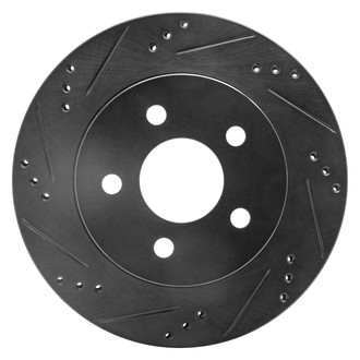 DFC® - Premium Drilled and Slotted Rear Driver Side Brake Rotor