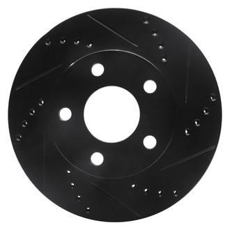 DFC® - Premium Drilled and Slotted Front Passenger Side Brake Rotor