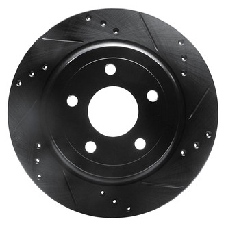 DFC® - Premium Drilled and Slotted Rear Passenger Side Brake Rotor