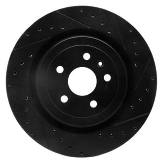 DFC® - Premium Drilled and Slotted Rear Passenger Side Brake Rotor
