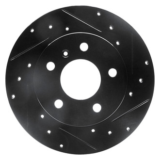 DFC® - Premium Drilled and Slotted Rear Passenger Side Brake Rotor
