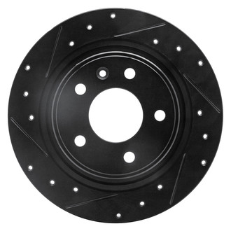 DFC® - Premium Drilled and Slotted Rear Driver Side Brake Rotor