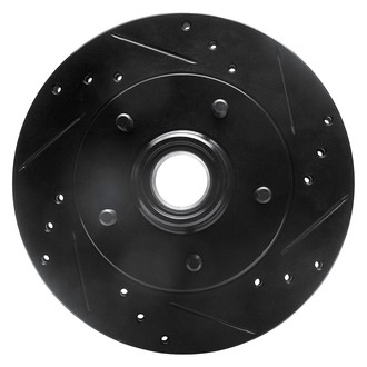 DFC® - Premium Drilled and Slotted Front Passenger Side Brake Rotor
