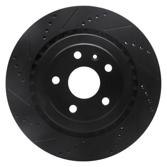 DFC® - Premium Drilled and Slotted Rear Driver Side Brake Rotor