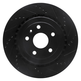 DFC® - Premium Drilled and Slotted Rear Passenger Side Brake Rotor