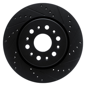 DFC® - Premium Drilled and Slotted Rear Passenger Side Brake Rotor