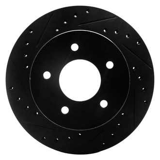 DFC® - Premium Drilled and Slotted Front Brake Rotor