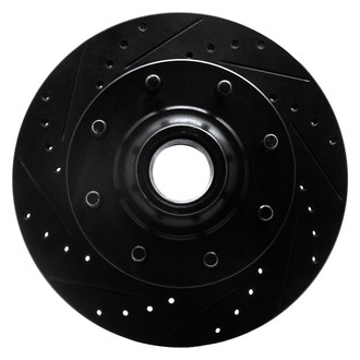 DFC® - Premium Drilled and Slotted Front Driver Side Brake Rotor