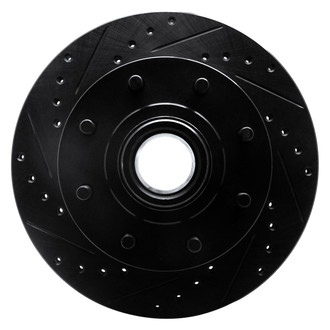 DFC® - Premium Drilled and Slotted Front Driver Side Brake Rotor