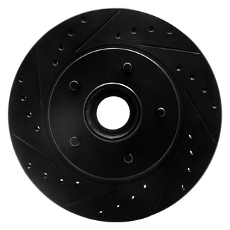 DFC® - Premium Drilled and Slotted Front Driver Side Brake Rotor