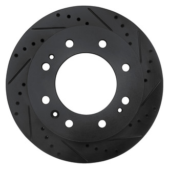 DFC® - Premium Drilled and Slotted Front Passenger Side Brake Rotor