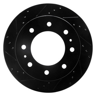 DFC® - Premium Drilled and Slotted Rear Driver Side Brake Rotor