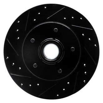DFC® - Premium Drilled and Slotted Front Driver Side Brake Rotor