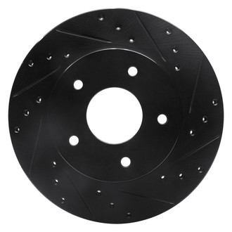 DFC® - Premium Drilled and Slotted Rear Passenger Side Brake Rotor