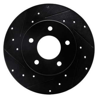 DFC® - Premium Drilled and Slotted Rear Driver Side Brake Rotor