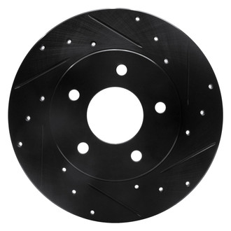 DFC® - Premium Drilled and Slotted Rear Passenger Side Brake Rotor