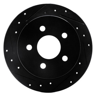 DFC® - Premium Drilled and Slotted Rear Driver Side Brake Rotor