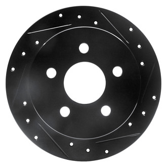 DFC® - Premium Drilled and Slotted Rear Passenger Side Brake Rotor