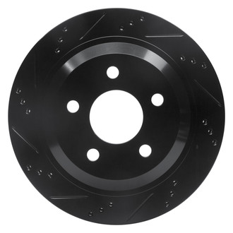 DFC® - Premium Drilled and Slotted Rear Driver Side Brake Rotor
