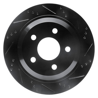 DFC® - Premium Drilled and Slotted Rear Passenger Side Brake Rotor