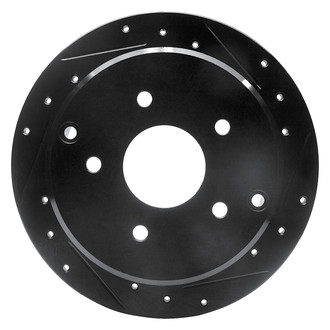 DFC® - Premium Drilled and Slotted Rear Passenger Side Brake Rotor