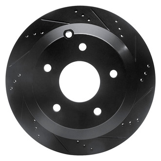 DFC® - Premium Drilled and Slotted Rear Passenger Side Brake Rotor