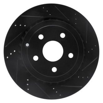 DFC® - Premium Drilled and Slotted Rear Passenger Side Brake Rotor
