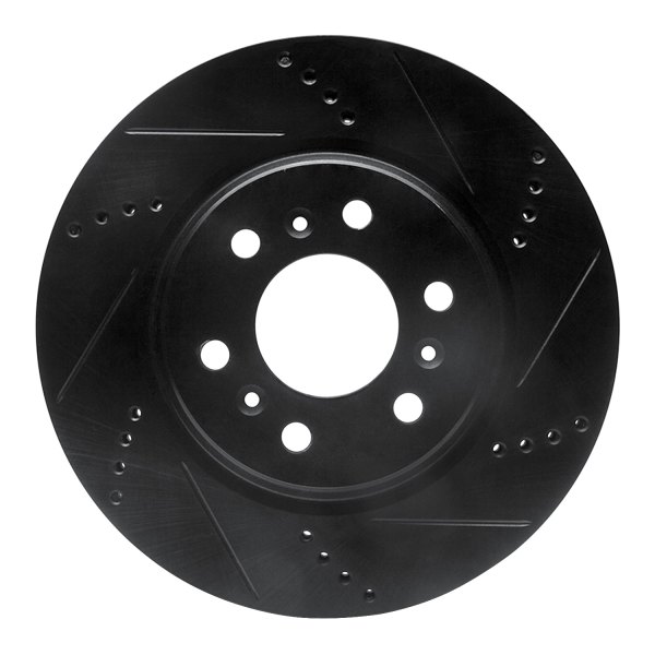 DFC® - Premium Drilled and Slotted Front Brake Rotor