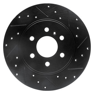 DFC® - Premium Drilled and Slotted Rear Passenger Side Brake Rotor