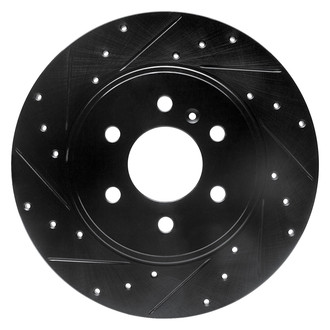 DFC® - Premium Drilled and Slotted Rear Driver Side Brake Rotor