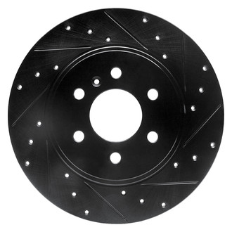 DFC® - Premium Drilled and Slotted Rear Passenger Side Brake Rotor
