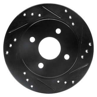 DFC® - Premium Drilled and Slotted Rear Passenger Side Brake Rotor